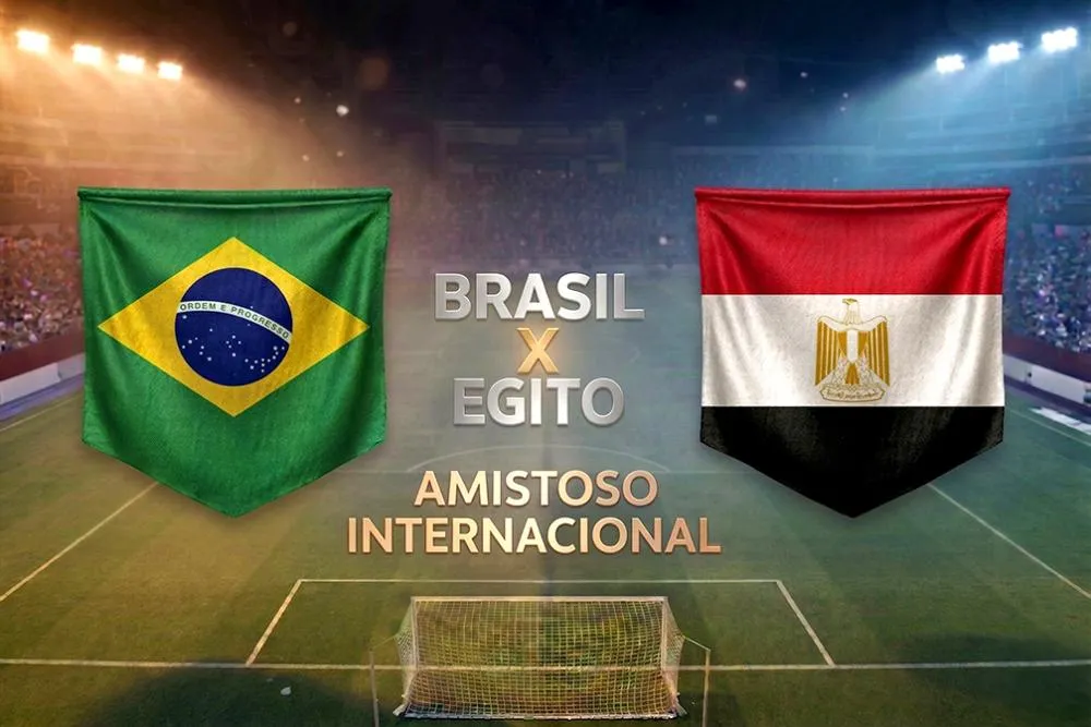 Brasil enfrenta o Egito em último amistoso antes da Copa do Mundo
