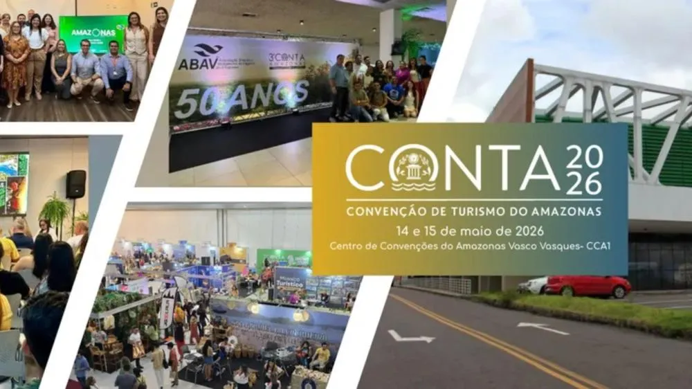 CONTA 2026 reúne turismo, negócios e inovação no Vasco Vasques, em Manaus